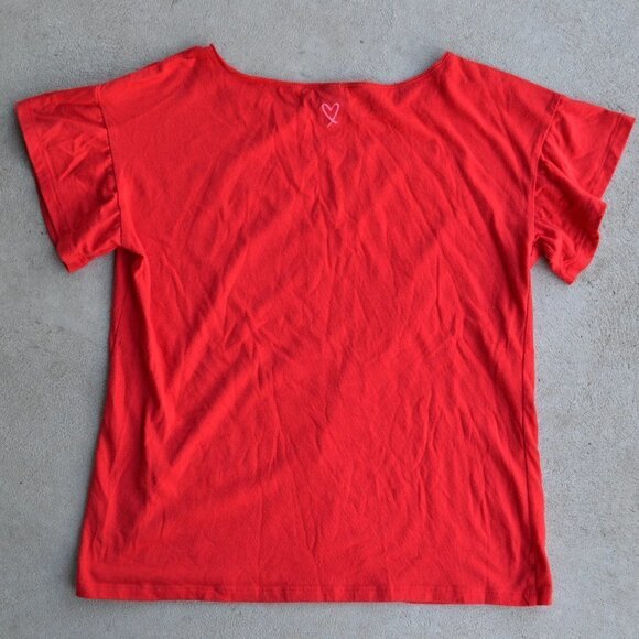 VICTORIA'S SECRET | Angel T-Shirt Red | Sz. S - Picture 5 of 7